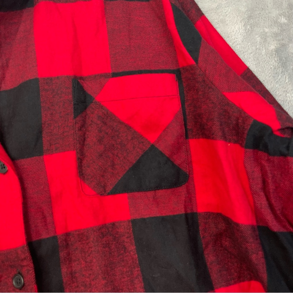 Old Navy Buffalo Plaid Pajama Set. Women’s Size 2XL. Black/Red. (NWT). - Picture 4 of 8